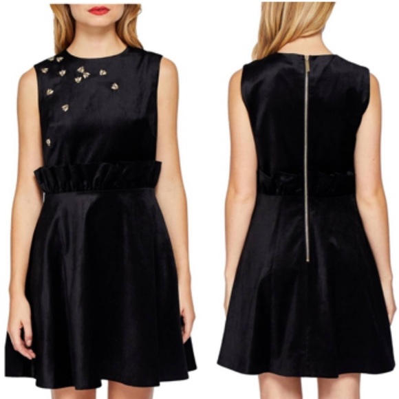 NWT TED BAKER London QUEEN BEE Ruffle
Waist Dress Size Small/ TB 2 - Picture 6 of 15